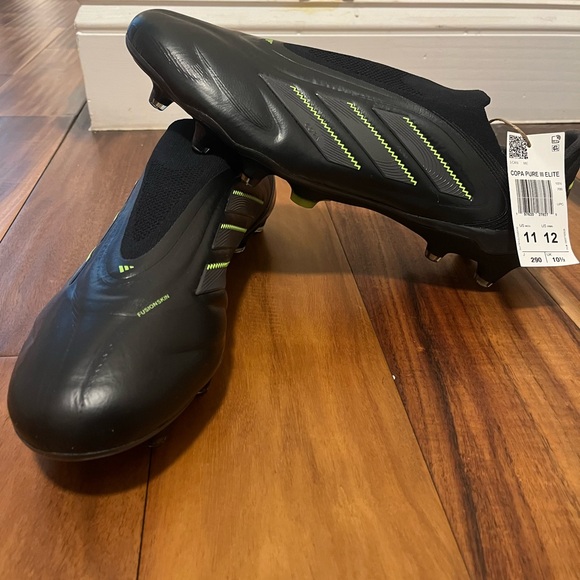 adidas Other - Adidas Copa Pure III Elite Soccer Cleats Mens 11 Black New Laceless FG IE1616